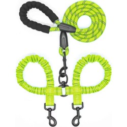 Dog One Drag Two Explosion-proof Retractable Leash Dog One Drag Two Explosion-proof Retractable Leash