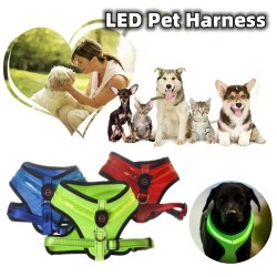 LED Luminous Dog Harness Led USB Charging Dog Chest Strap Vest Pet Safety Reflective Harness Pet Vest For Puppy Large Dog Pet Prod LED Luminous Dog Harness Led USB Charging Dog Chest Strap Vest Pet Safety Reflective Harness Pet Vest For Puppy Large Dog Pet Prod