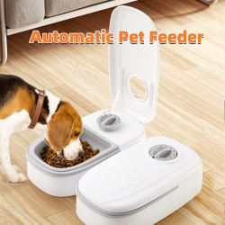 Automatic Pet Feeder Smart Food Dispenser For Cats Dogs Timer Stainless Steel Bowl Auto Dog Cat Pet Feeding Pets Supplies Automatic Pet Feeder Smart Food Dispenser For Cats Dogs Timer Stainless Steel Bowl Auto Dog Cat Pet Feeding Pets Supplies